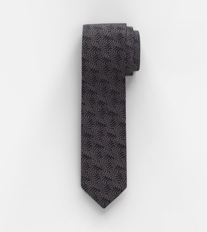 Tie, slim 6,5 cm, Natural