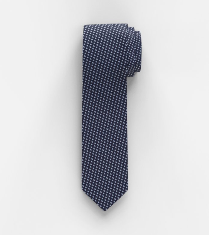 Tie, slim 6,5 cm, Marine
