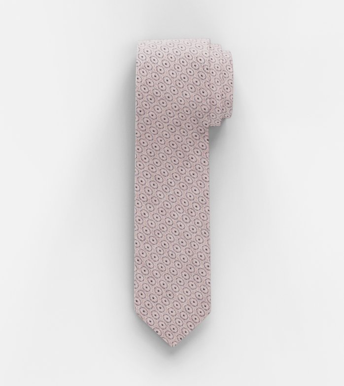 Tie, slim 6,5 cm, Rosé