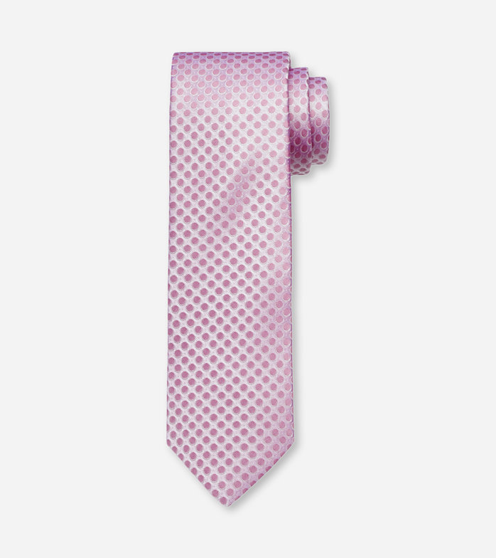 Krawatte, slim 6,5 cm, Mauve