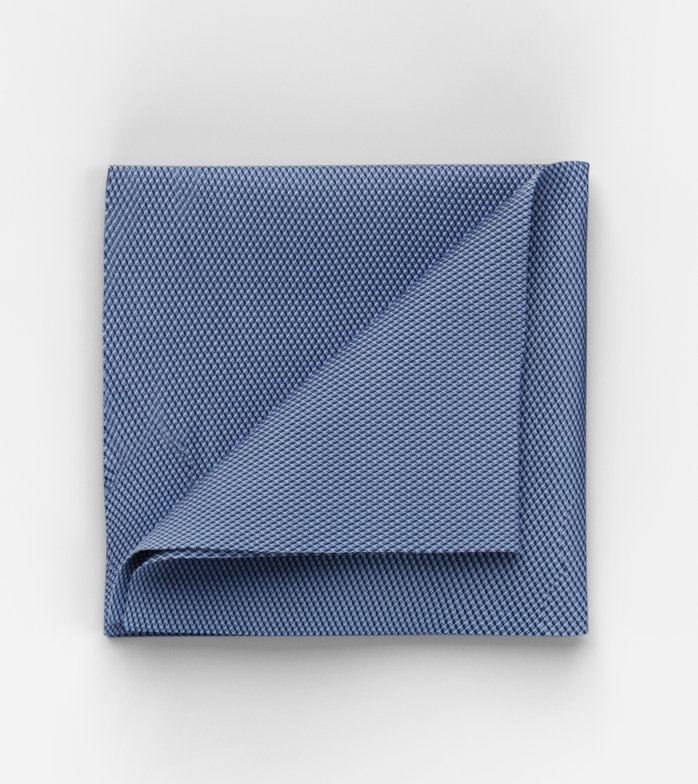 Pocket square, 33x33 cm, Marine