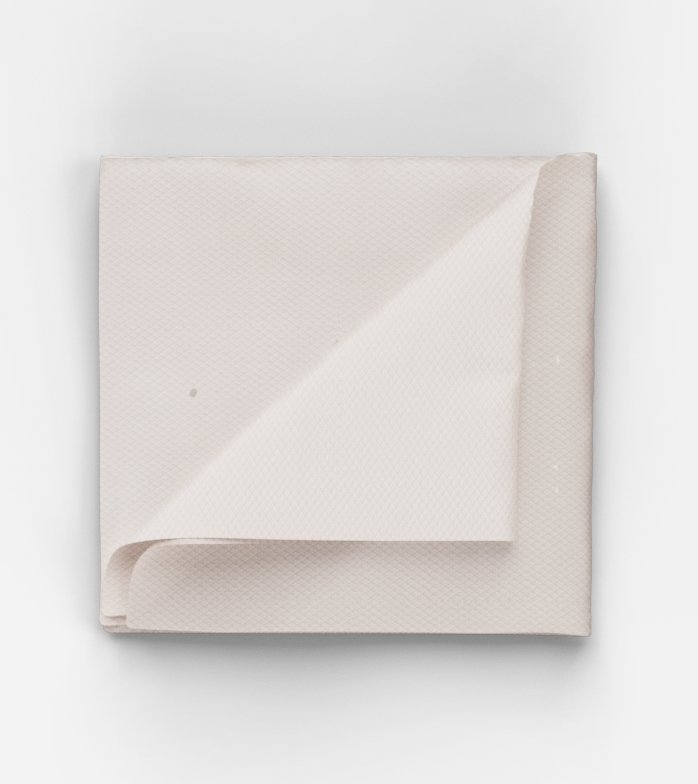 Pocket square, 33x33 cm, Light Rosé