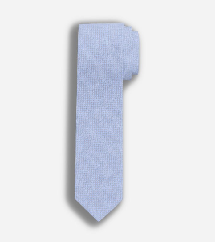 Krawatte, slim 6,5 cm, Hellblau