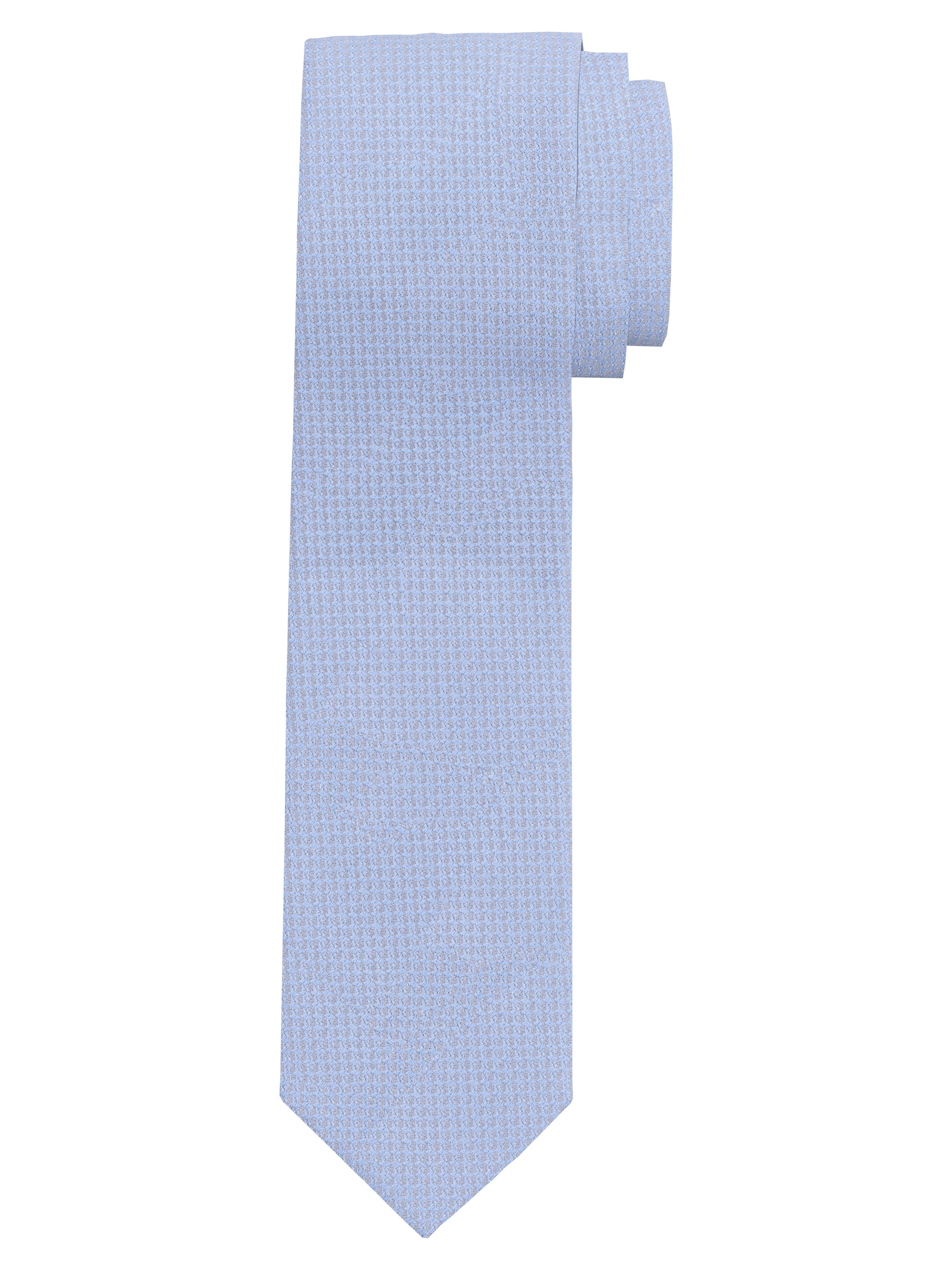OLYMP Krawatte, slim 6,5 cm | Hellblau - 1782001001 | Breite Krawatten