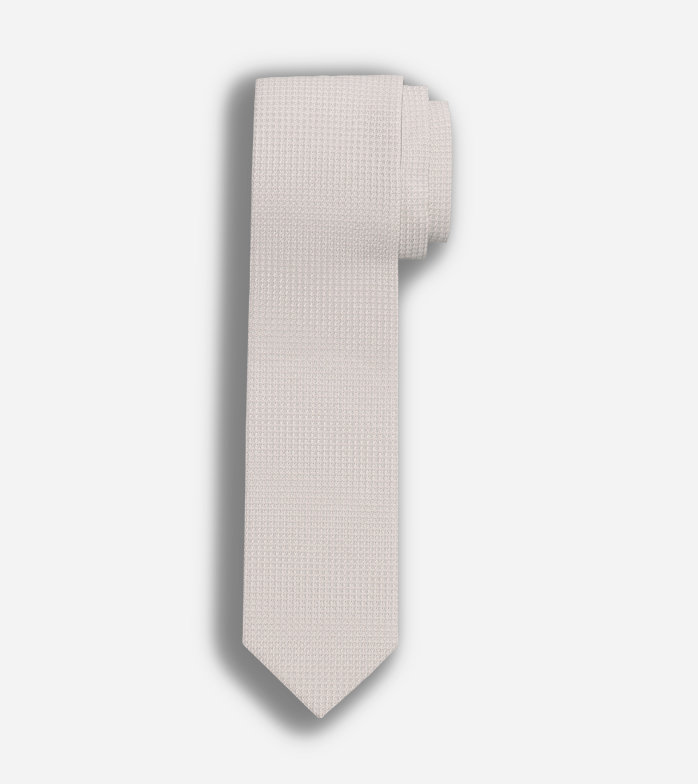 Tie, slim 6,5 cm, Light Rosé
