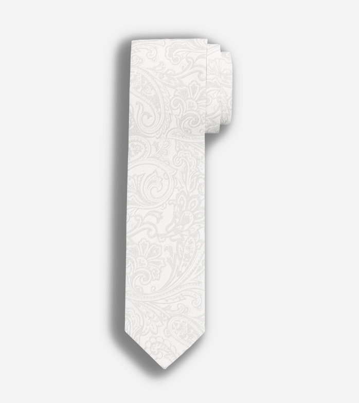 Cravate, slim 6,5 cm, Champagne