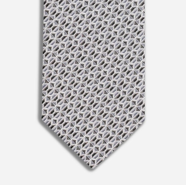 OLYMP Krawatte, slim 6,5 cm | Anthrazit - 1785206701