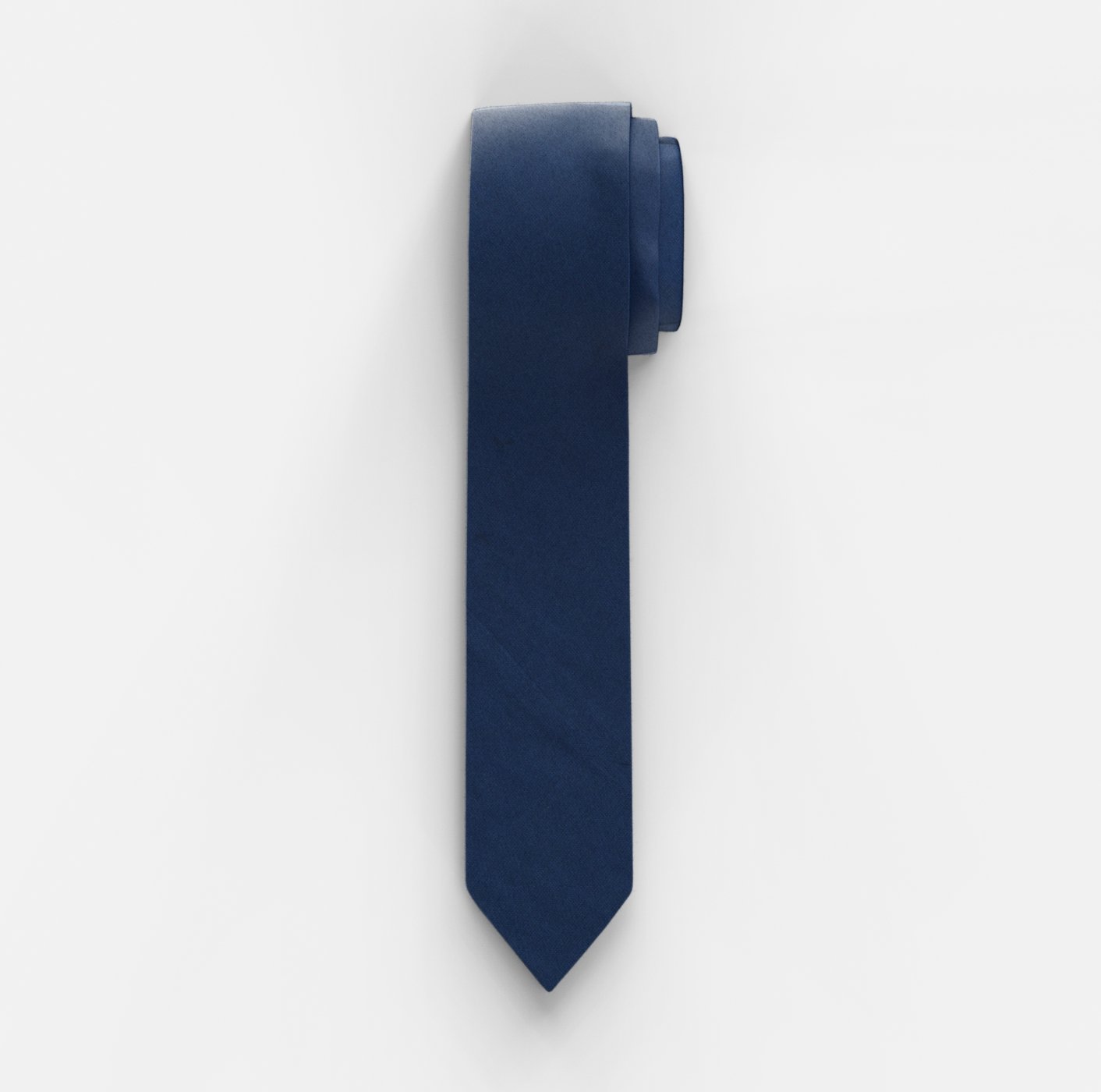 OLYMP Krawatte, super slim 5 cm | Blau - 1787001501