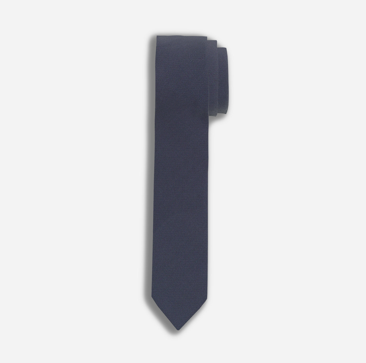 OLYMP Krawatte, super slim 5 cm | Marine - 1787001801