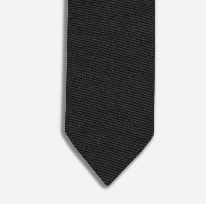 OLYMP Krawatte, super slim 5 cm | Schwarz - 1787006801