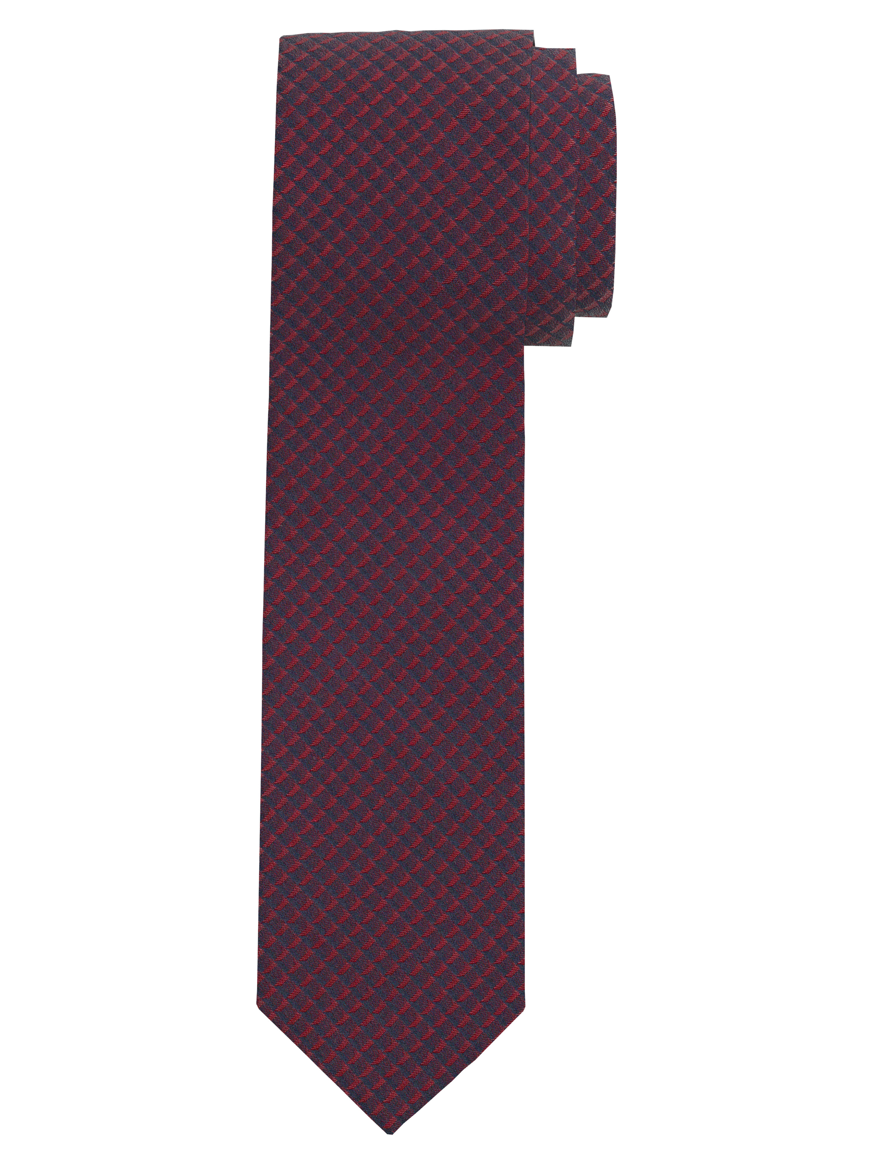 OLYMP Krawatte, slim 6,5 cm | Rot - 1791003501