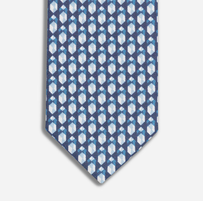 OLYMP Krawatte, slim 6,5 cm | Marine - 1791201801