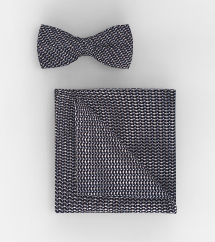 OLYMP Bow tie / pocket square set