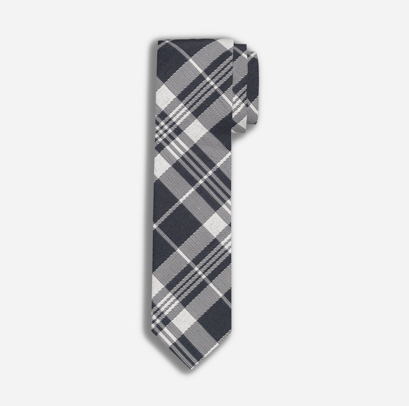 OLYMP Krawatte, slim 6,5 cm | Marine - 1794201801