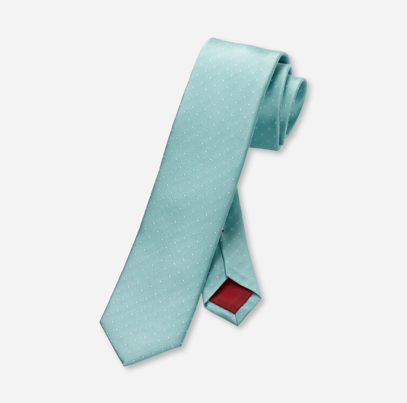 OLYMP Krawatte, slim 6 cm | Mint - 1799004101