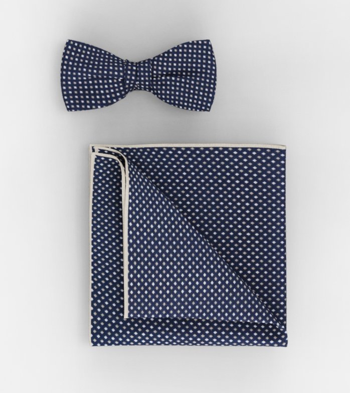 OLYMP Bow tie / pocket square set