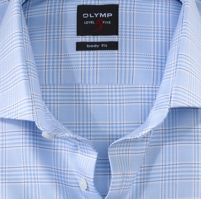 OLYMP Level Five, body fit, Businesshemd, Royal Kent, Bleu