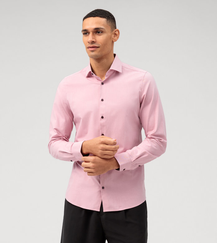 Level Five 24/Seven, Chemise d'affaires, body fit, Kent, Rose