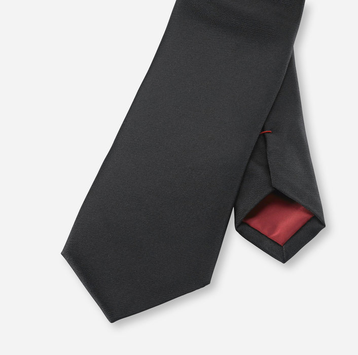 OLYMP Krawatte, regular 7 cm | Schwarz - 2690006801