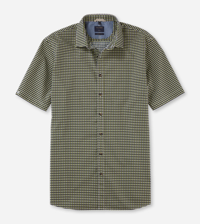 Casual, Casual shirt, modern fit, Kent, Olive