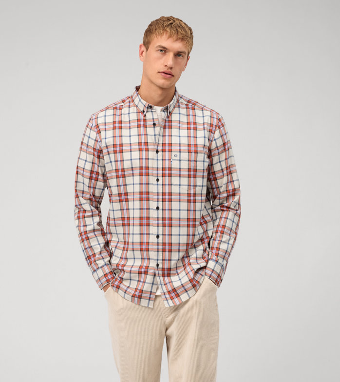 Casual, Freizeithemd, regular fit, Button-down, Sienna