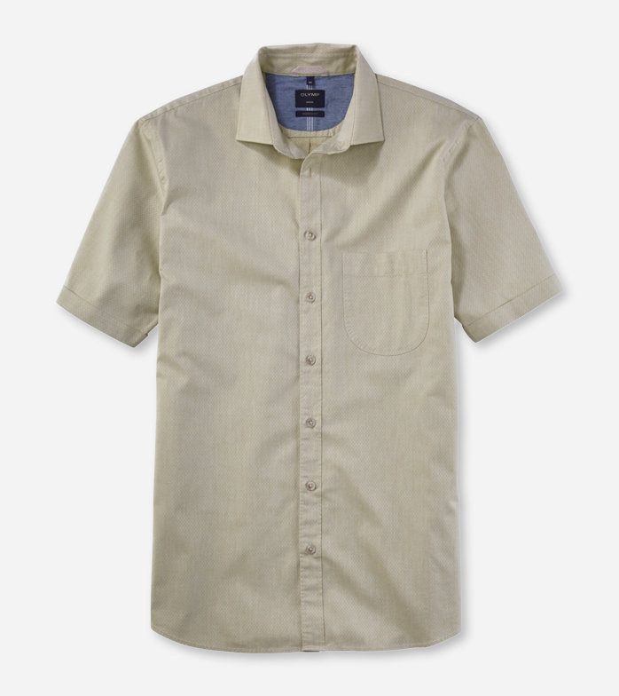 Casual, Casual shirt, modern fit, Kent, Groen