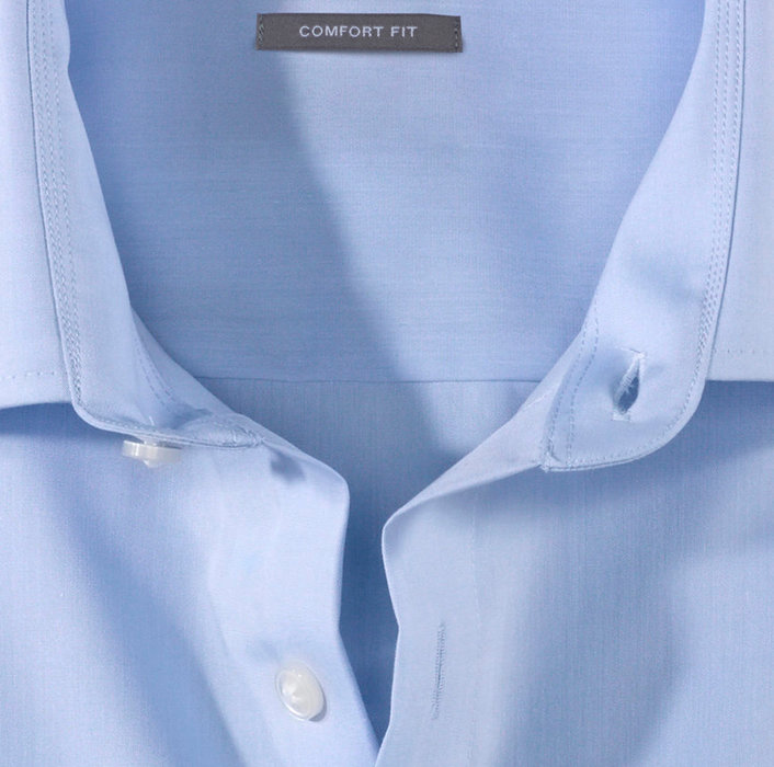 OLYMP Luxor, comfort fit, Business shirt, New Kent, Bleu