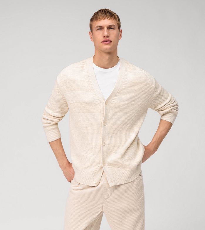 Casual Knitwear, Cardigan, Off White