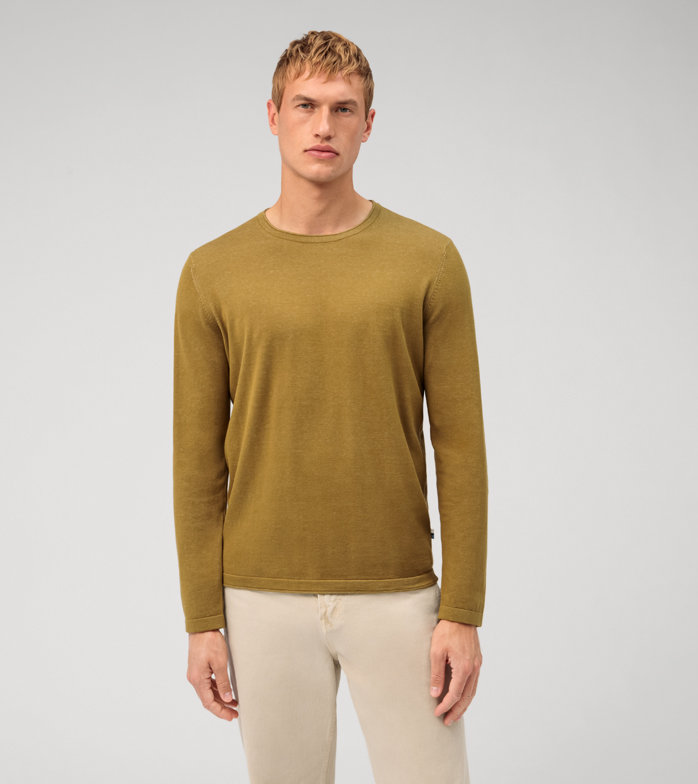 Casual Knitwear, Pullover, Mud