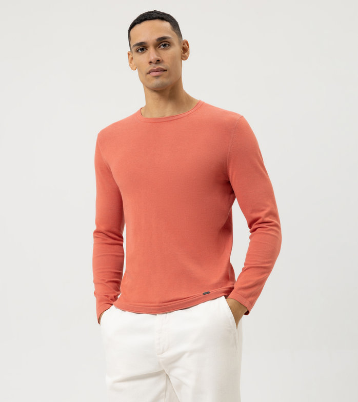 Casual Knitwear, Pullover, Red