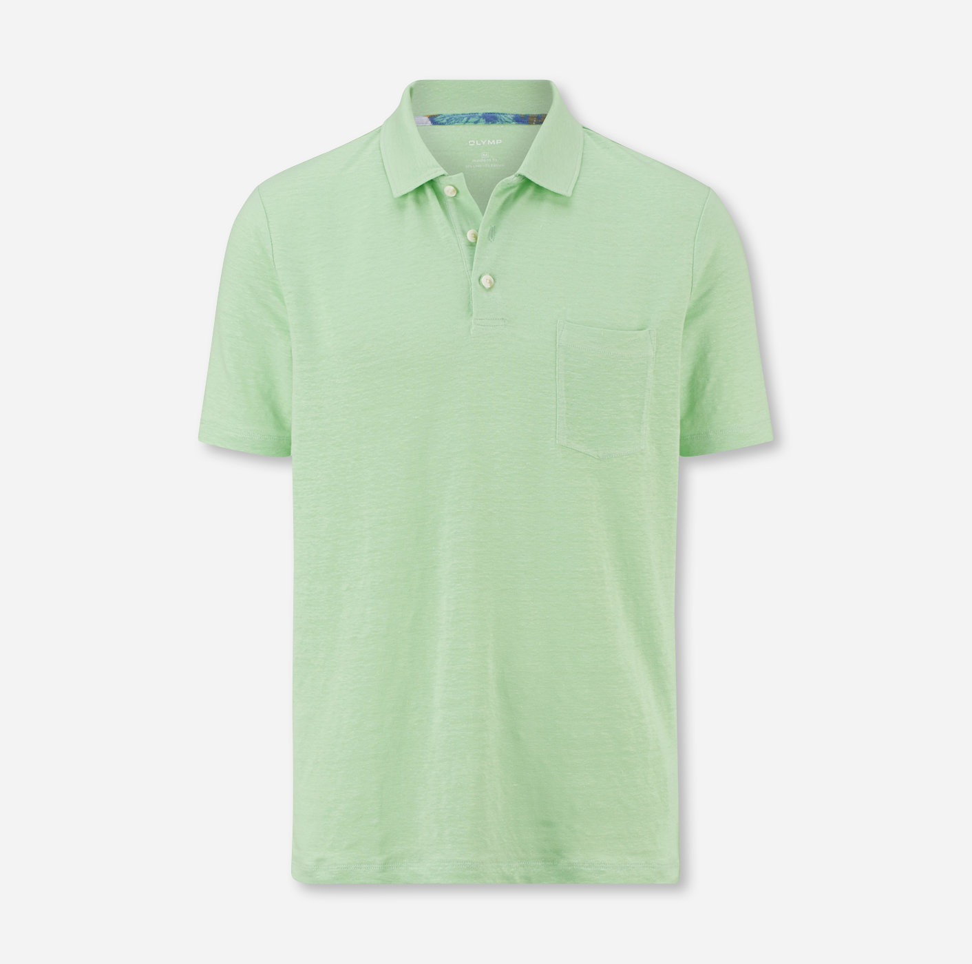 OLYMP Casual Polo, modern fit, Vert