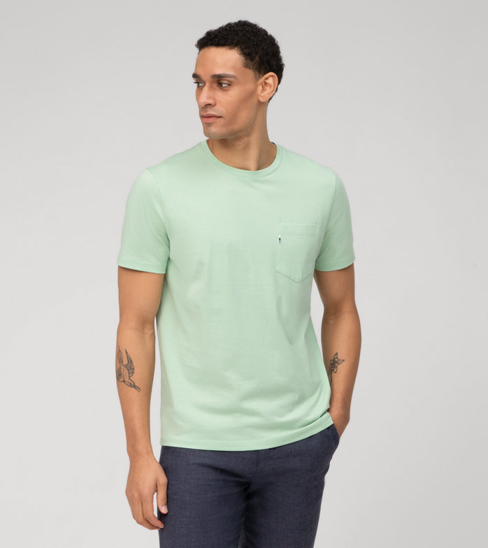 Casual Jersey, T-Shirt, Vert Clair