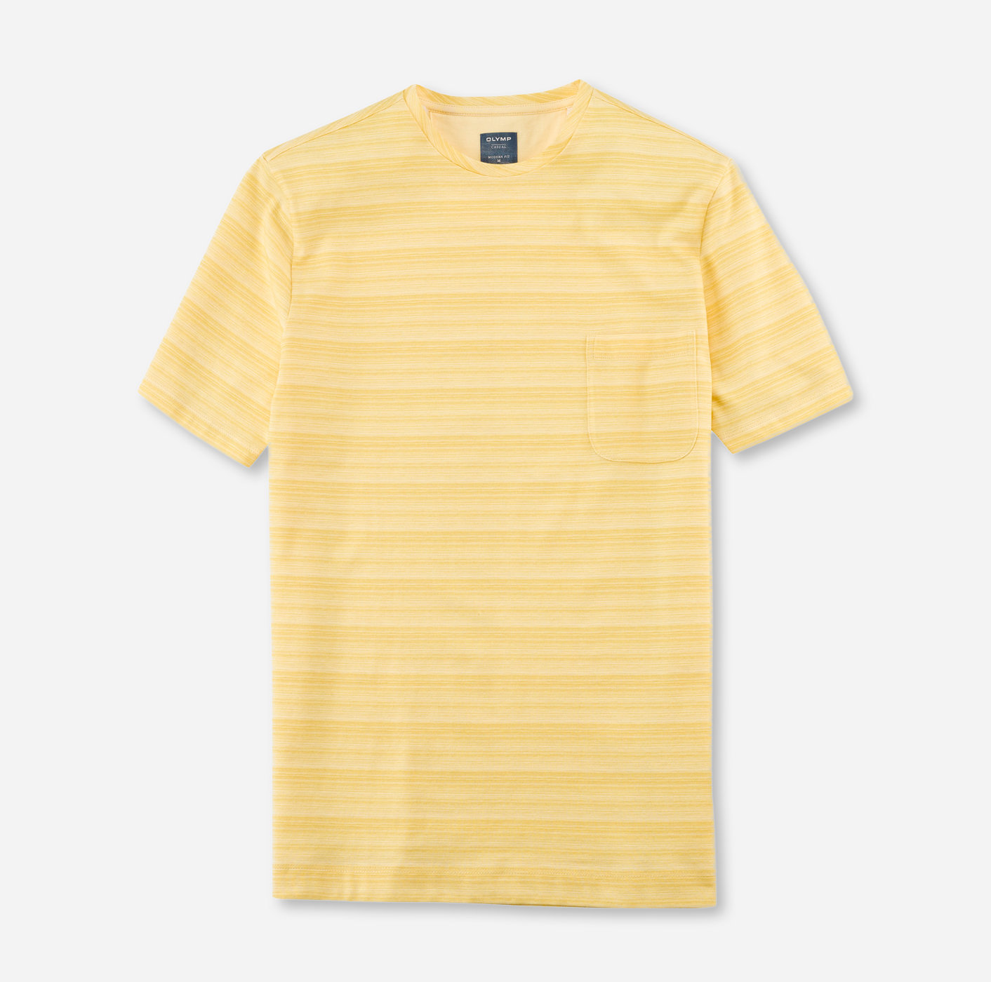 OLYMP Casual T-Shirt, modern fit, Maize