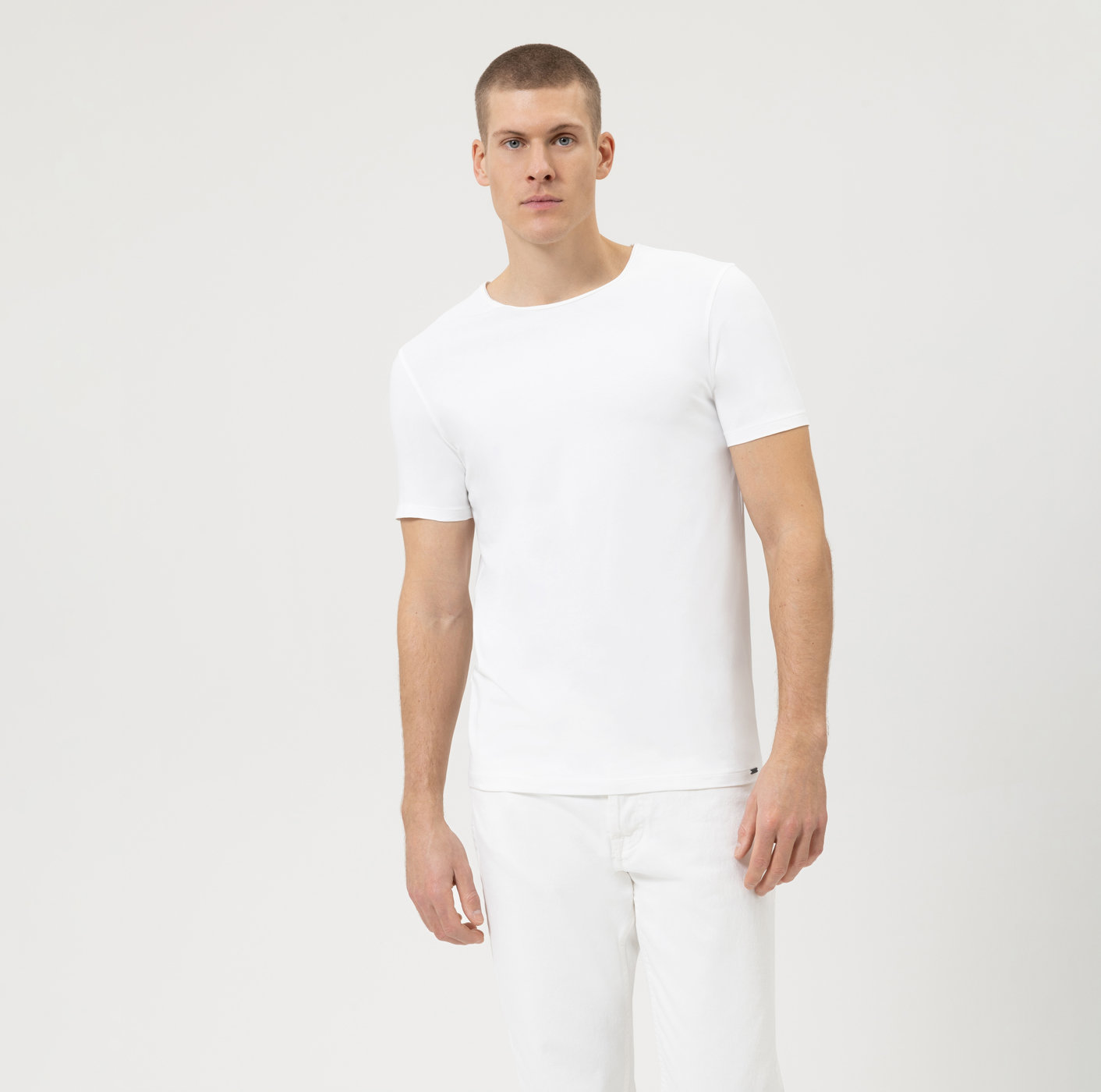 Level Five Casual T-Shirt, fit White - 56603200