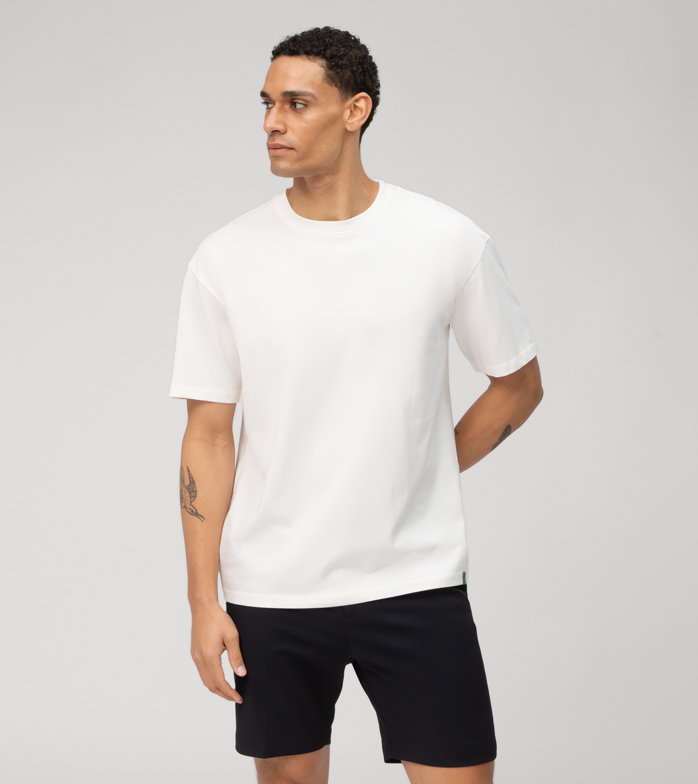 Boris Herrmann X OLYMP , T-Shirt, relaxed fit, Off White