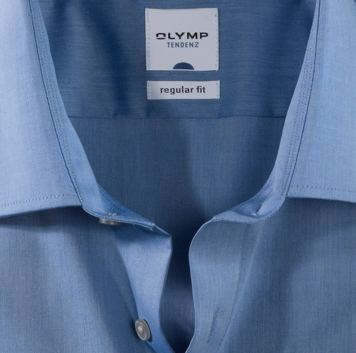 OLYMP Tendenz, regular fit, Business shirt, New Kent, Bleu