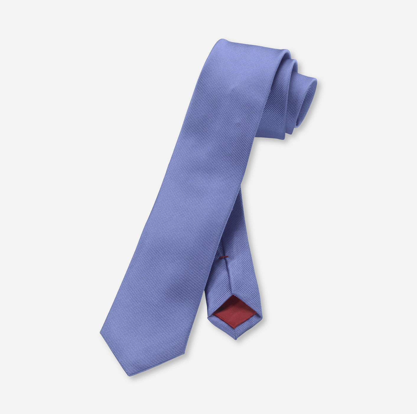 OLYMP Krawatte, slim 6 cm | Flieder - 7696009201