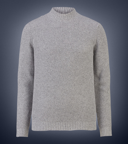 OLYMP SIGNATURE Maille tailored fit Pullover col montant
