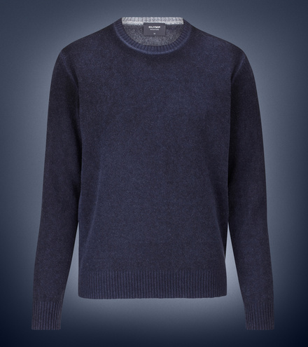 OLYMP SIGNATURE Maille tailored fit Pullover col rond