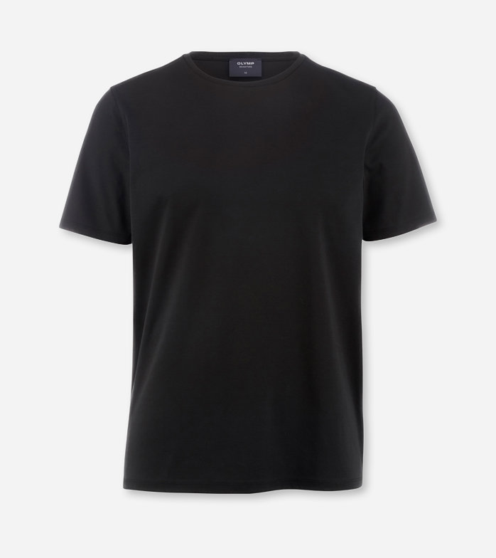 SIGNATURE Wirk, T-Shirt, Schwarz