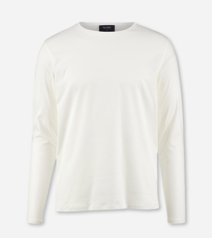 SIGNATURE Jersey , t-shirt met lange mouwen, Wit