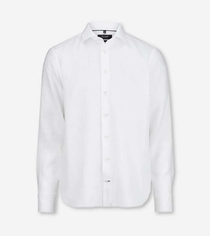 SIGNATURE Casual, Casual shirt, tailored fit, Kent, White