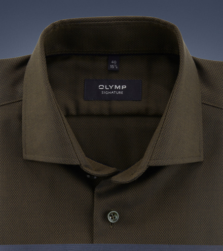 OLYMP SIGNATURE tailored fit Business shirt Long sleeve