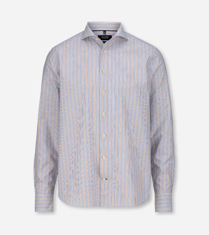 SIGNATURE Casual, Casual shirt, tailored fit, Cutaway, Midnight Blue