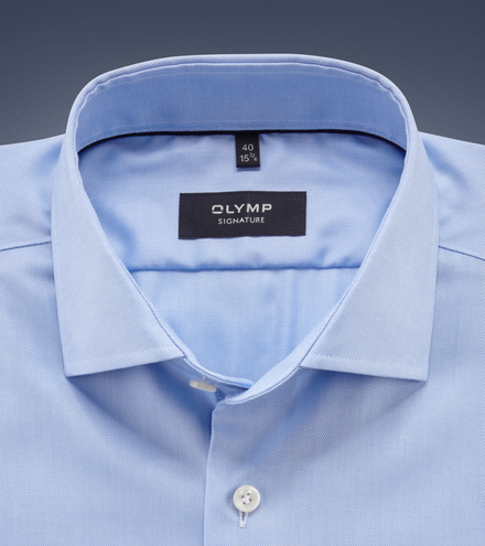 OLYMP SIGNATURE tailored fit Businesshemd Langarm