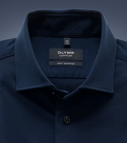OLYMP SIGNATURE Soft Business tailored fit Businesshemd Langarm