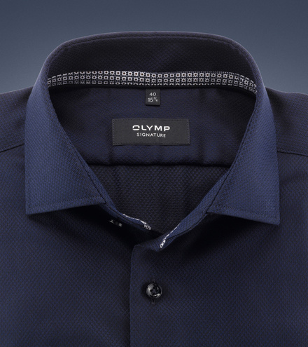 OLYMP SIGNATURE tailored fit Business shirt Long sleeve