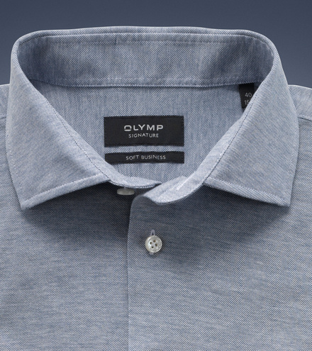 OLYMP SIGNATURE Soft business tailored fit Business shirt Long sleeve