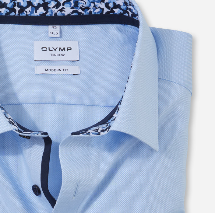 modern OLYMP | Tendenz, Bleu fit, | 86184411 - Businesshemd Kent New