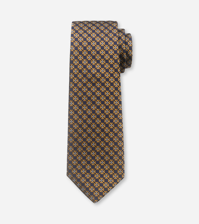 SIGNATURE Tie, regular 7,5 cm, Caramel